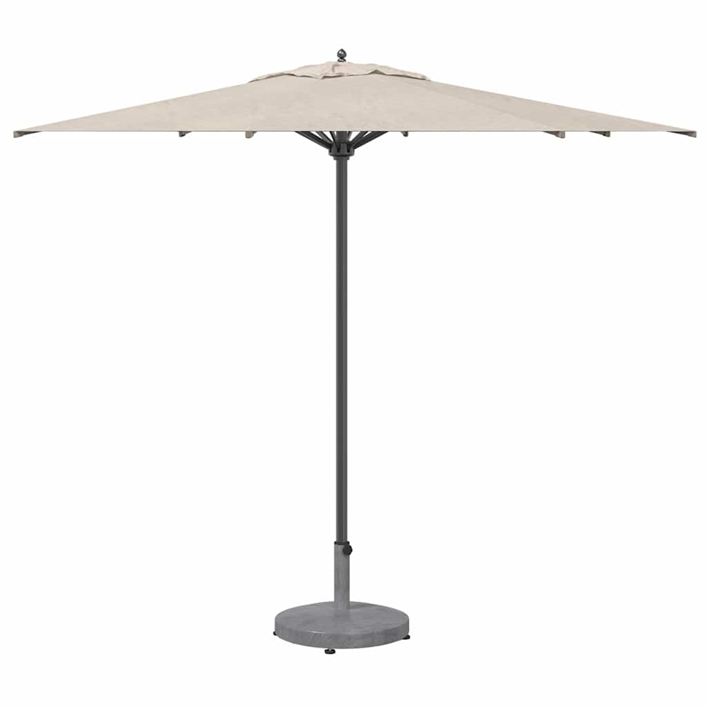 Base para sombrilla Aspecto de Madera Gris Oscuro