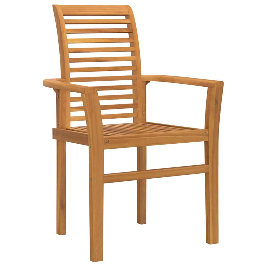 Conjunto de Comedor de Jardín 5 pcs Marrón