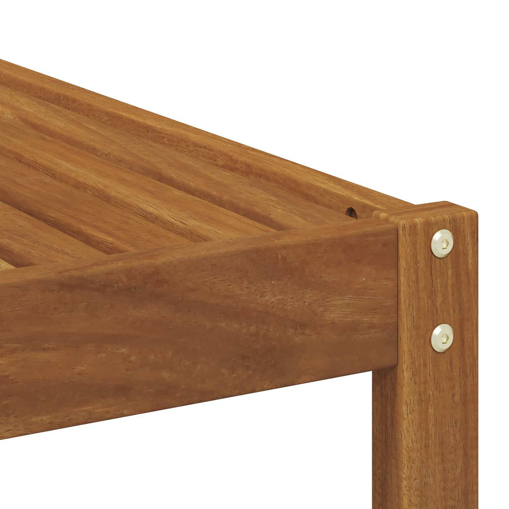 Conjunto de sofás de exterior 6 pcs Natural