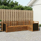 Conjunto de Sofá Seccional 4 pcs Natural