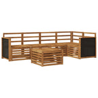 Conjunto de Sofá Seccional 5 pcs Natural