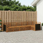 Conjunto de Sofá Seccional 5 pcs Natural