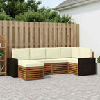 Conjunto de Sofá Seccional 5 pcs Natural