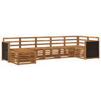 Conjunto de Sofá Seccional 6 pcs Natural