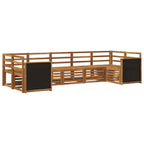 Conjunto de Sofá Seccional 6 pcs Natural