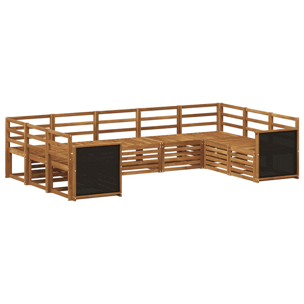 Conjunto de Sofá Seccional 7 pcs Natural