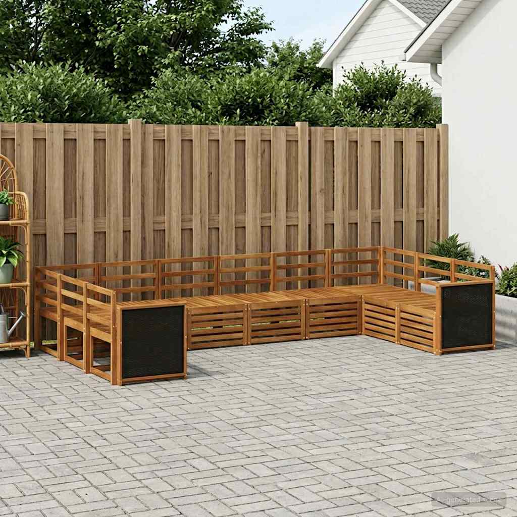Conjunto de Sofá Seccional 7 pcs Natural