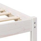 Estructura de cama 120 x 190 cm Madera de pino macizo