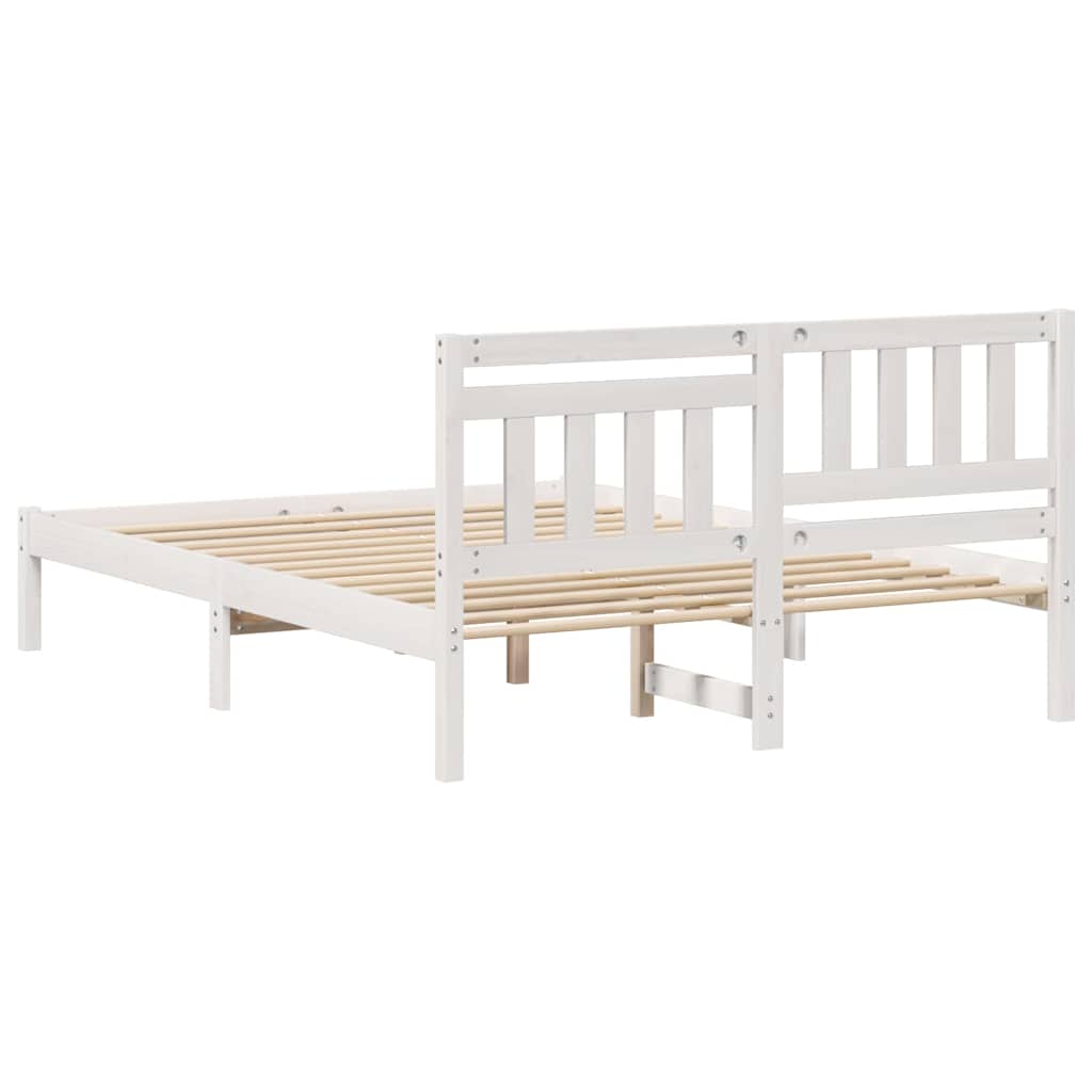 Estructura de cama 120 x 190 cm Madera de pino macizo