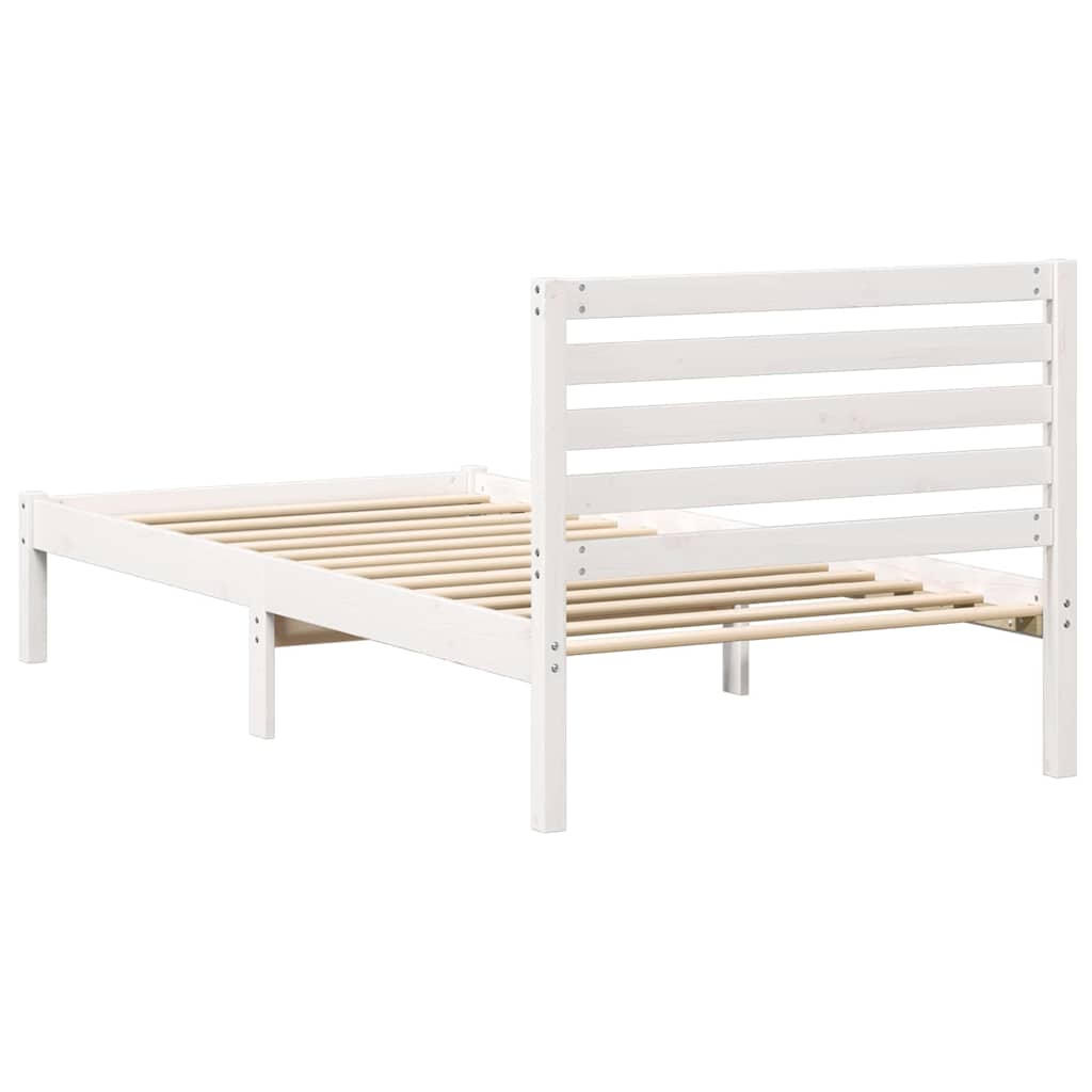 Estructura de cama 100 x 200 cm Madera de pino macizo