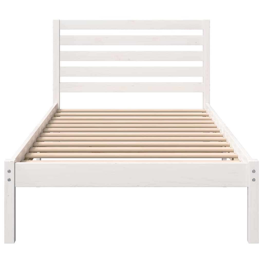 Estructura de cama 100 x 200 cm Madera de pino macizo