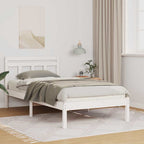 Estructura de cama 90 x 190 cm Madera de pino macizo