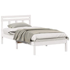 Estructura de cama 90 x 190 cm Madera de pino macizo