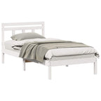 Estructura de cama 90 x 190 cm Madera de pino macizo