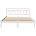 Estructura de cama 160 x 200 cm Madera de pino macizo