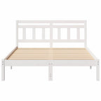 Estructura de cama 135 x 190 cm Madera de pino macizo