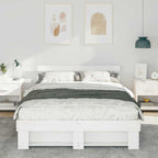 Estructura de cama 160 x 200 cm Madera de pino macizo