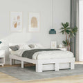 Estructura de cama 120 x 200 cm Madera de pino macizo