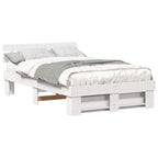 Estructura de cama 135 x 190 cm Madera de pino macizo