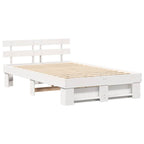 Estructura de cama 120 x 190 cm Madera de pino macizo