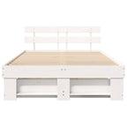 Estructura de cama 120 x 190 cm Madera de pino macizo