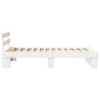 Estructura de cama 90 x 190 cm Madera de pino macizo