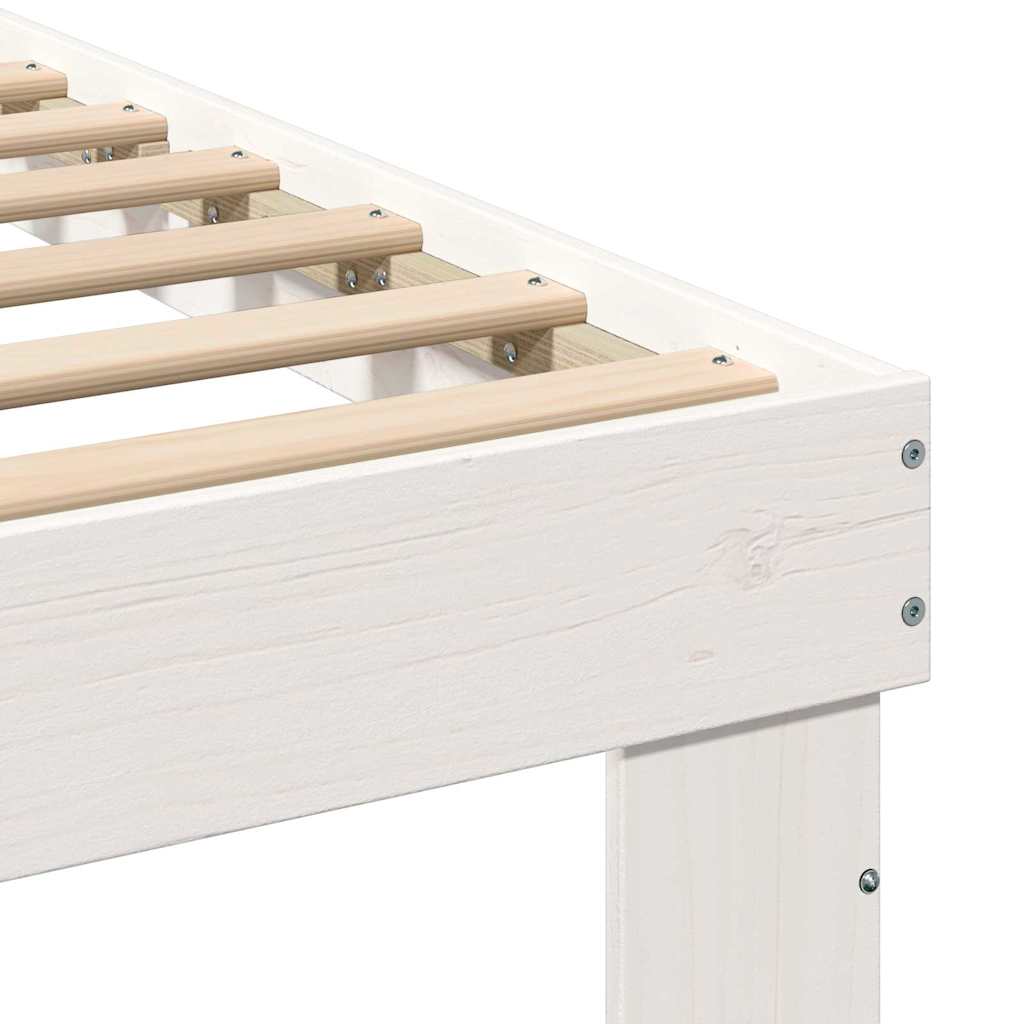 Estructura de cama 100 x 200 cm Madera de pino macizo