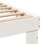 Estructura de cama 100 x 200 cm Madera de pino macizo