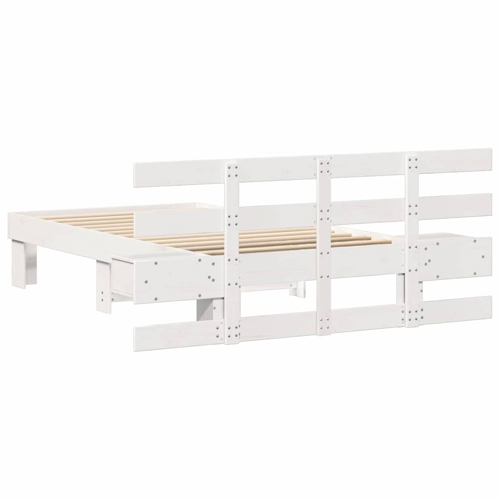 Estructura de cama 100 x 200 cm Madera de pino macizo