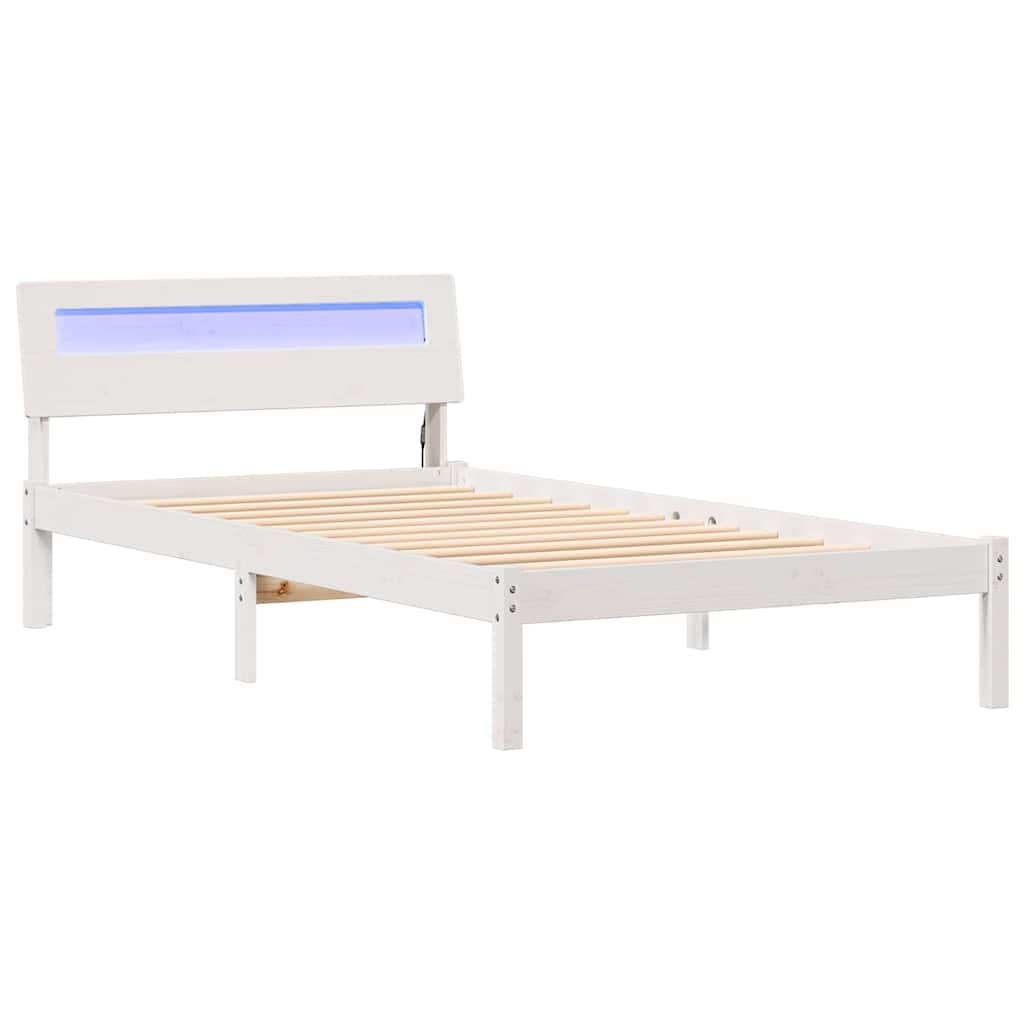 Estructura de cama 100 x 200 cm Madera de pino macizo