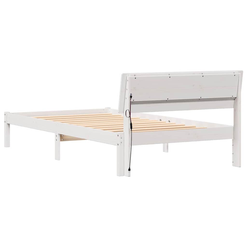 Estructura de cama 100 x 200 cm Madera de pino macizo