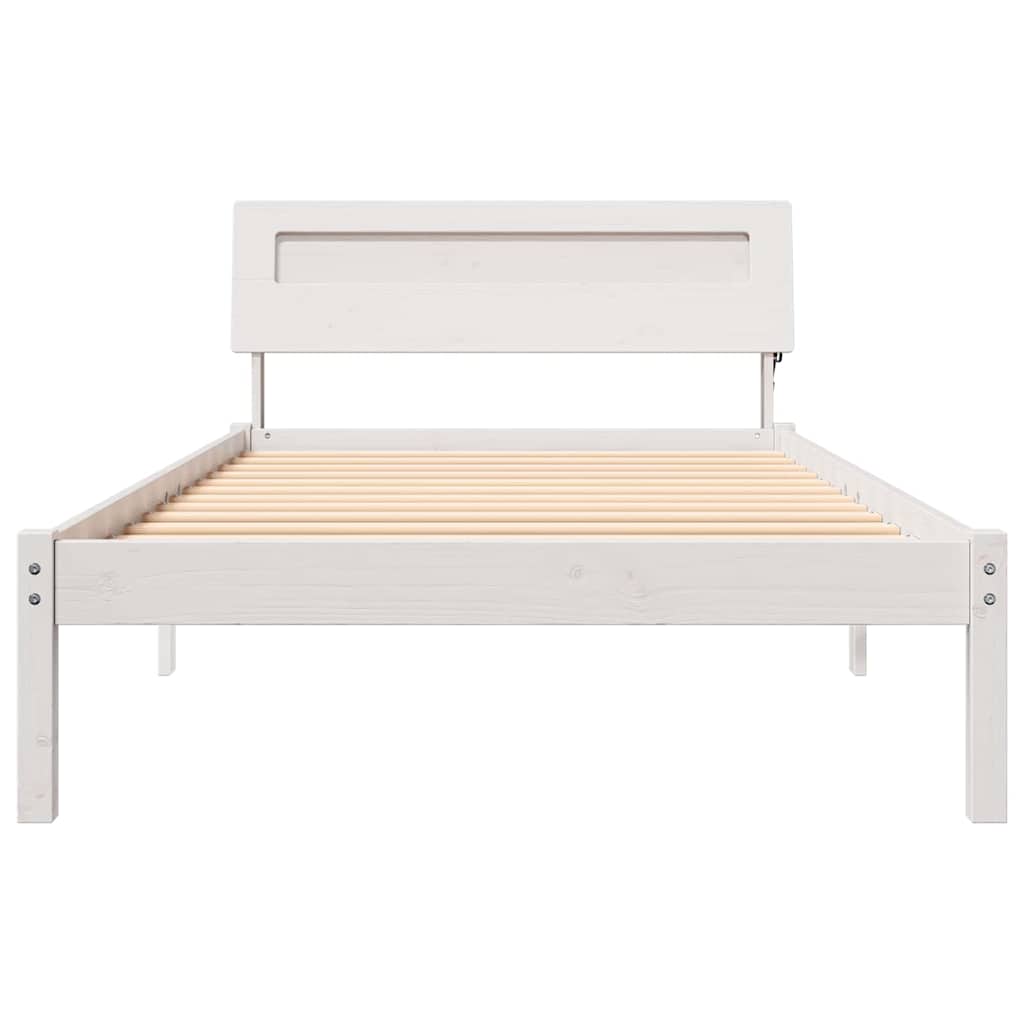 Estructura de cama 100 x 200 cm Madera de pino macizo