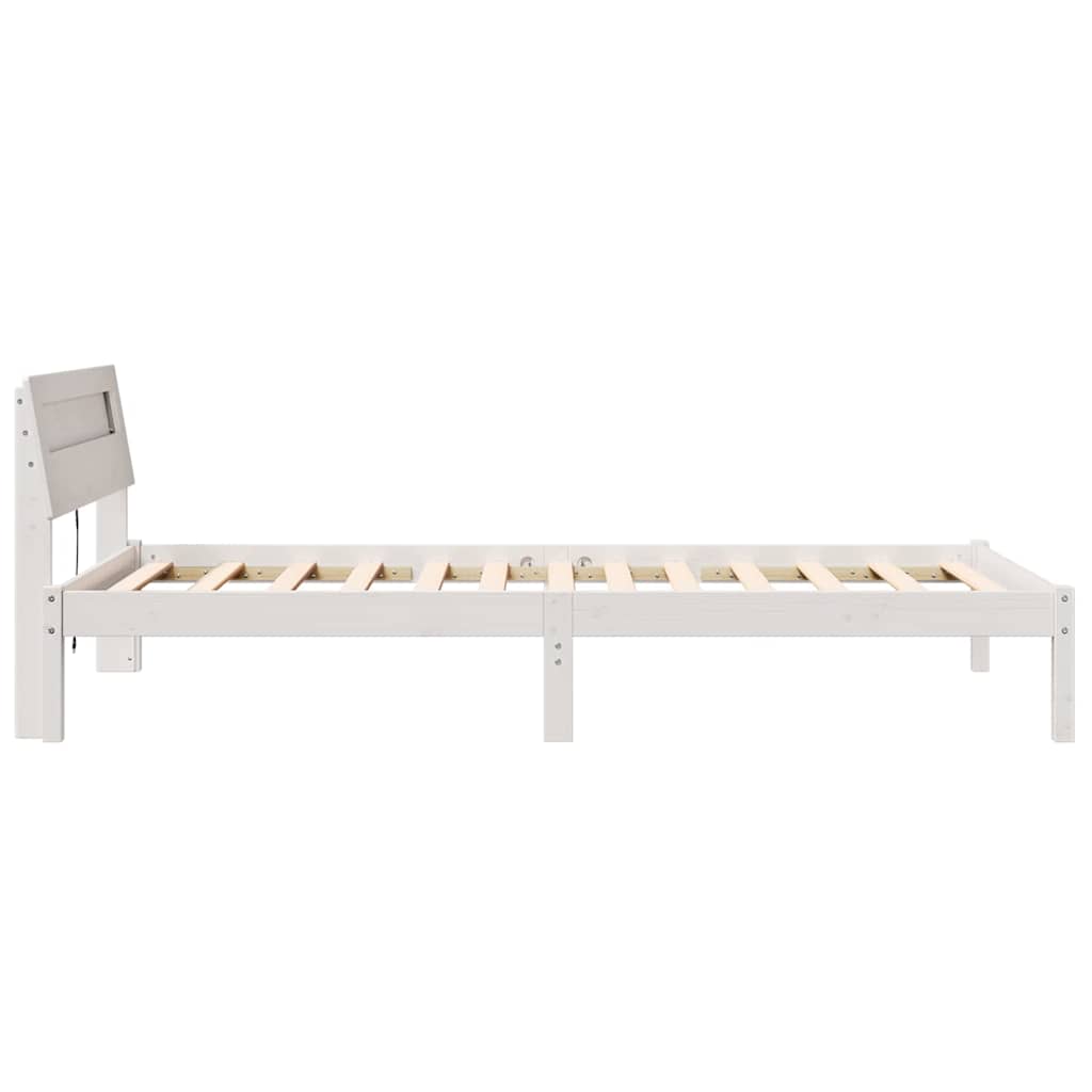 Estructura de cama 100 x 200 cm Madera de pino macizo