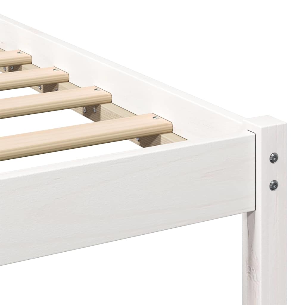 Estructura de cama 100 x 200 cm Madera de pino macizo