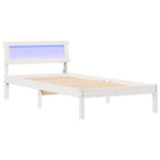 Estructura de cama 100 x 200 cm Madera de pino macizo