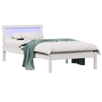 Estructura de cama 100 x 200 cm Madera de pino macizo