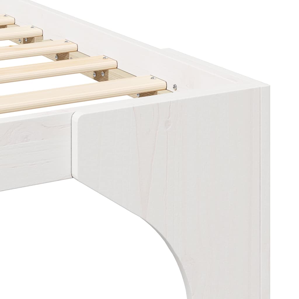 Estructura de cama 100 x 200 cm Madera de pino macizo