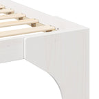 Estructura de cama 100 x 200 cm Madera de pino macizo