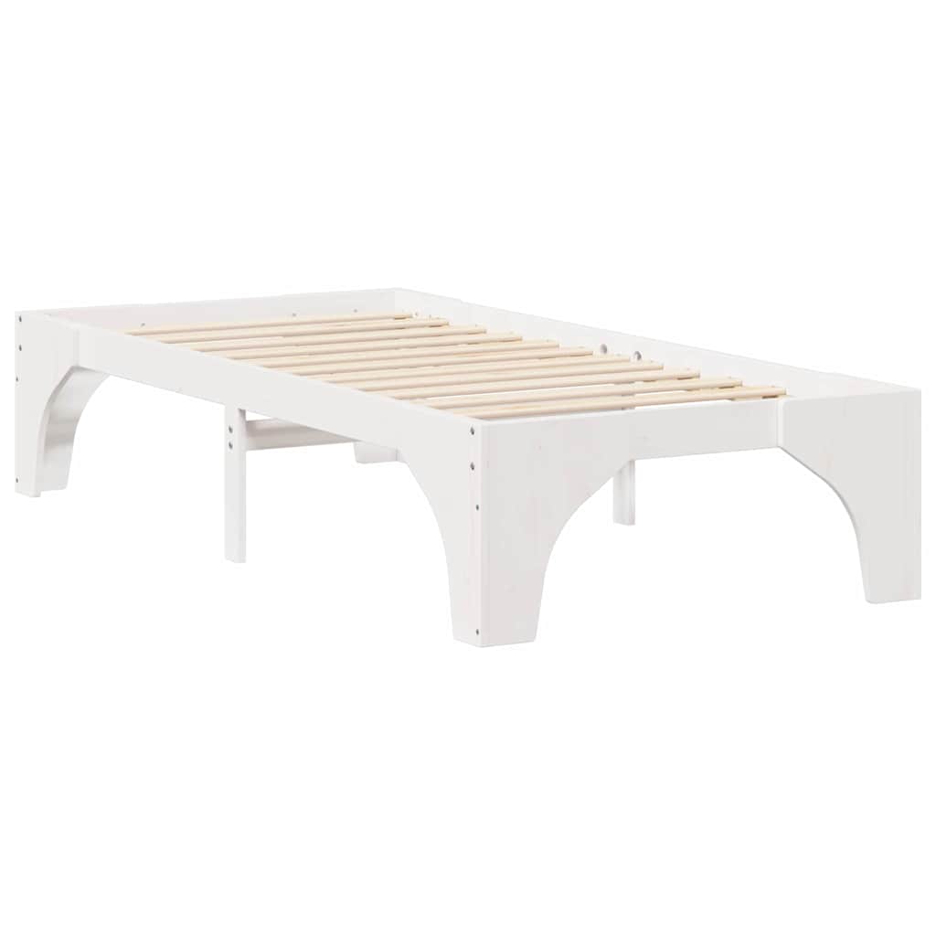 Estructura de cama 100 x 200 cm Madera de pino macizo