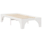 Estructura de cama 100 x 200 cm Madera de pino macizo