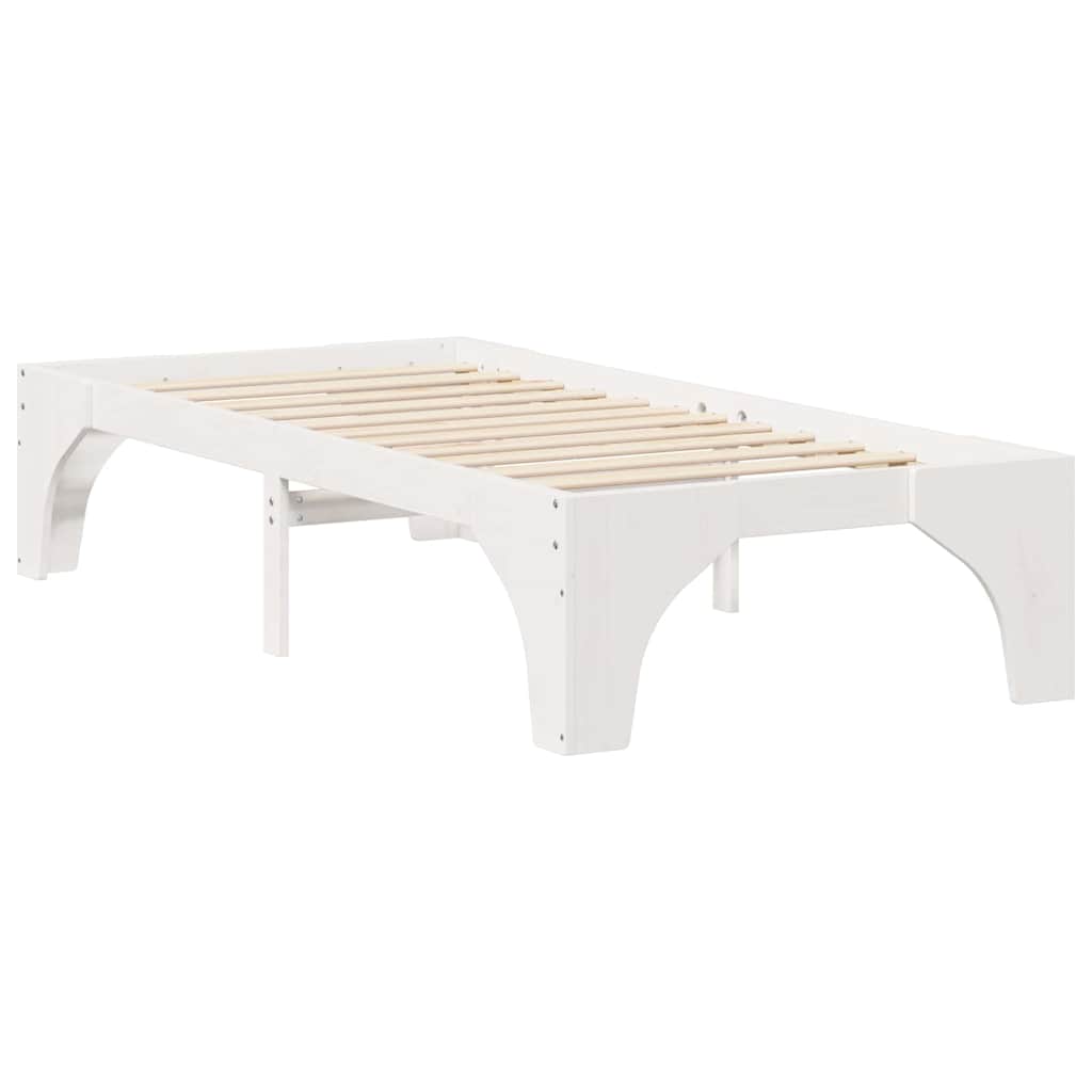 Estructura de cama 100 x 200 cm Madera de pino macizo