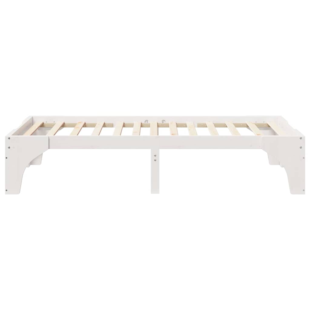 Estructura de cama 100 x 200 cm Madera de pino macizo