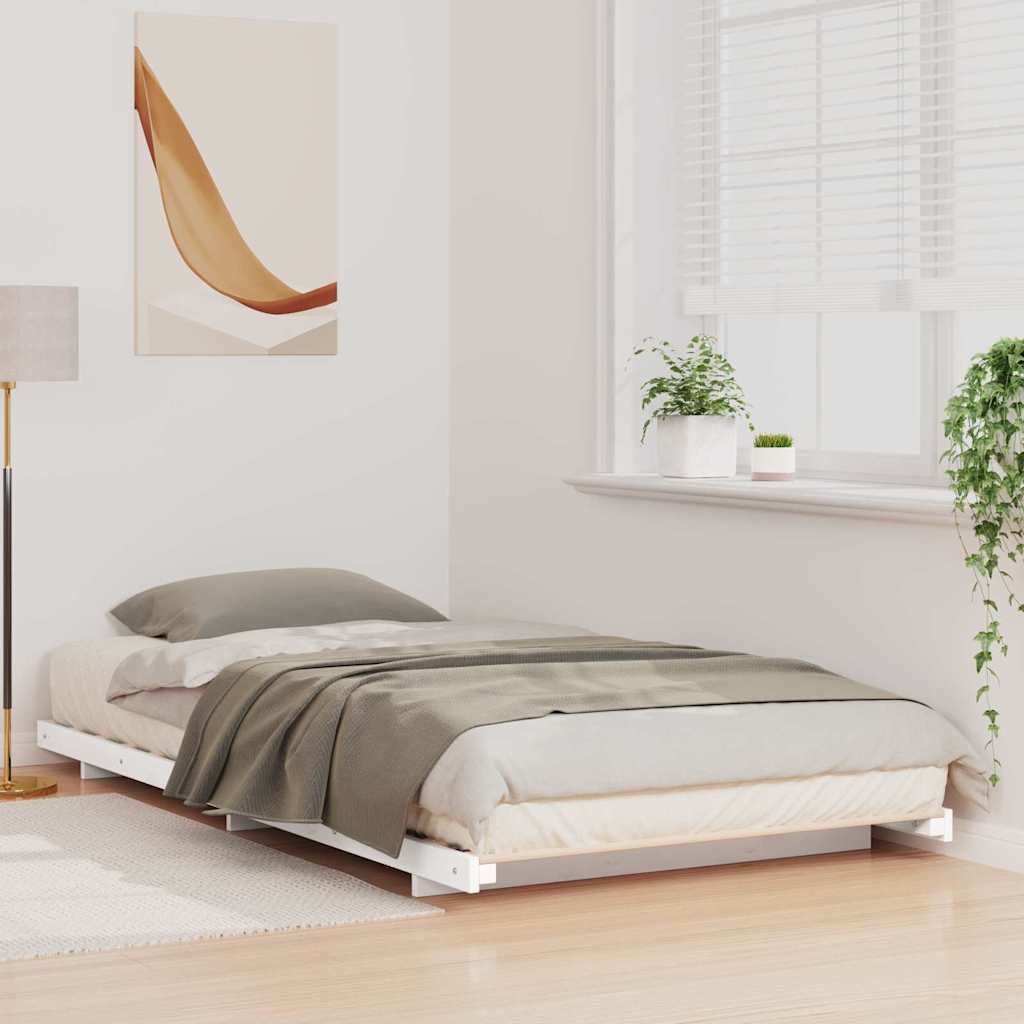 Estructura de cama 100 x 200 cm Madera de pino macizo