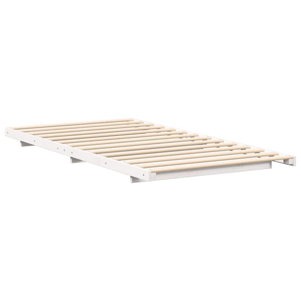 Estructura de cama 100 x 200 cm Madera de pino macizo