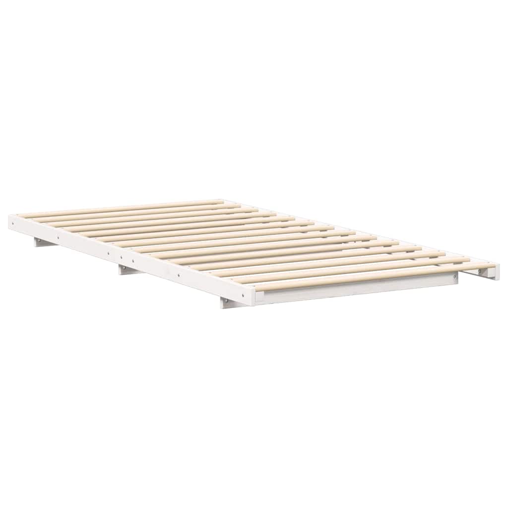 Estructura de cama 100 x 200 cm Madera de pino macizo