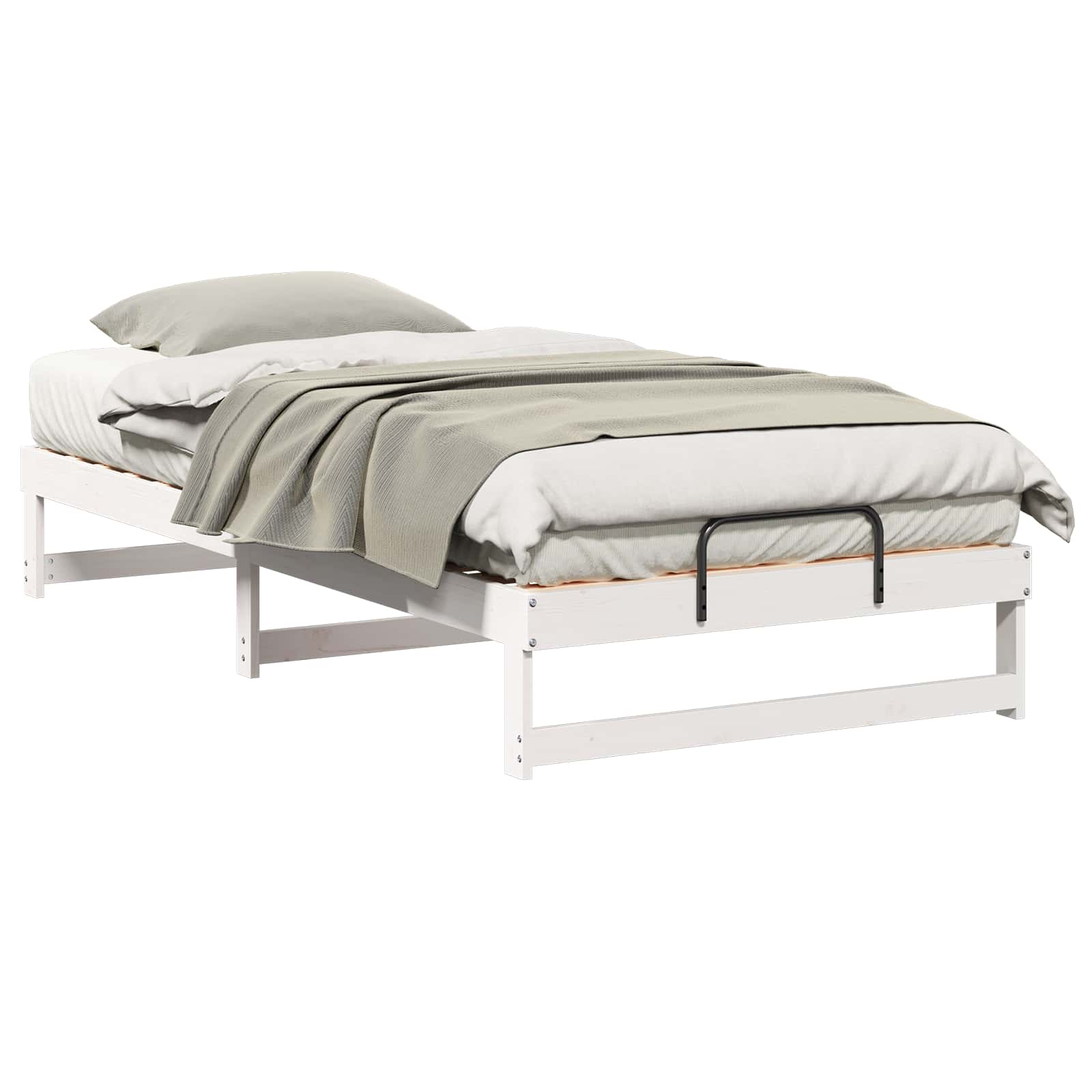 Estructura de cama 100 x 200 cm Madera de pino macizo