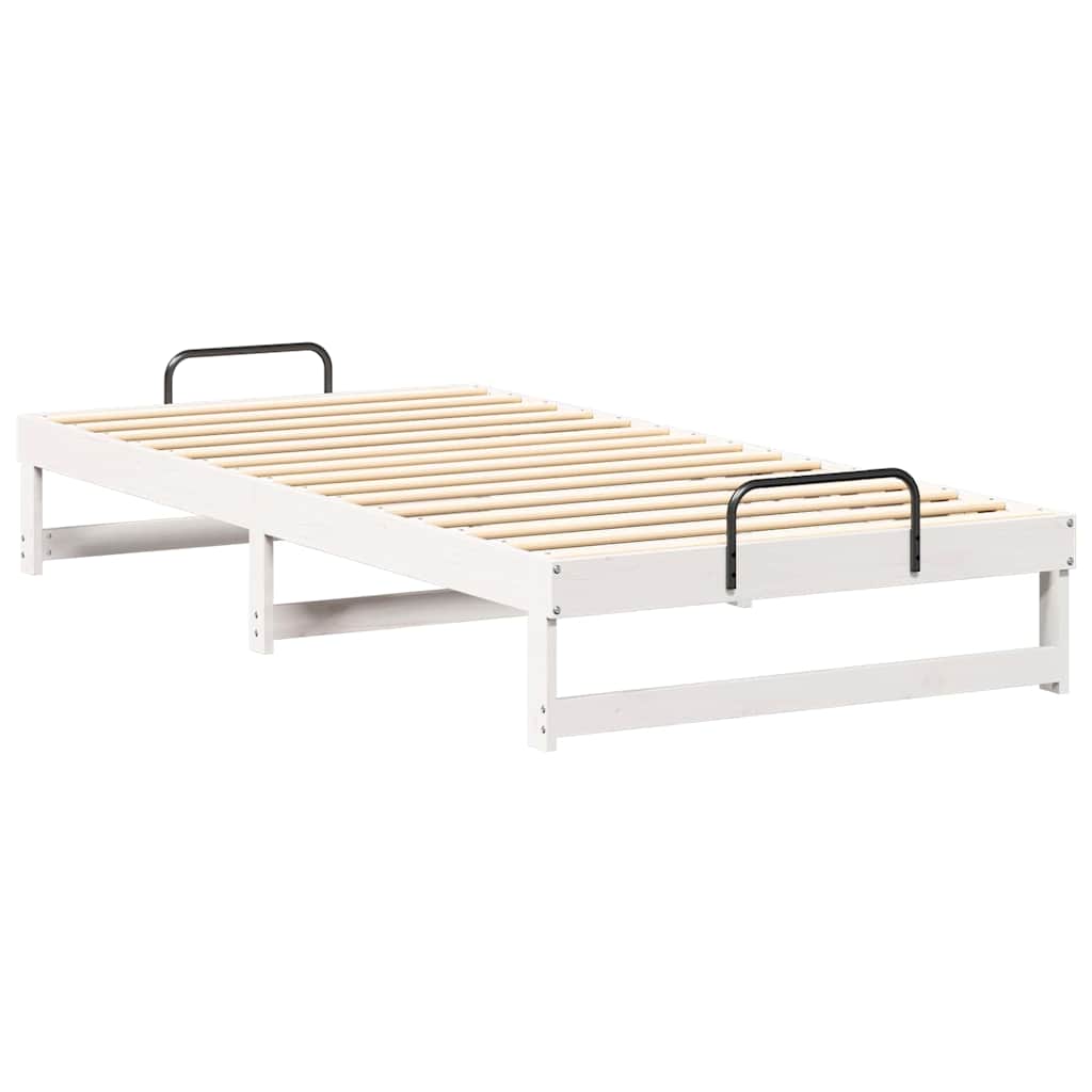 Estructura de cama 100 x 200 cm Madera de pino macizo