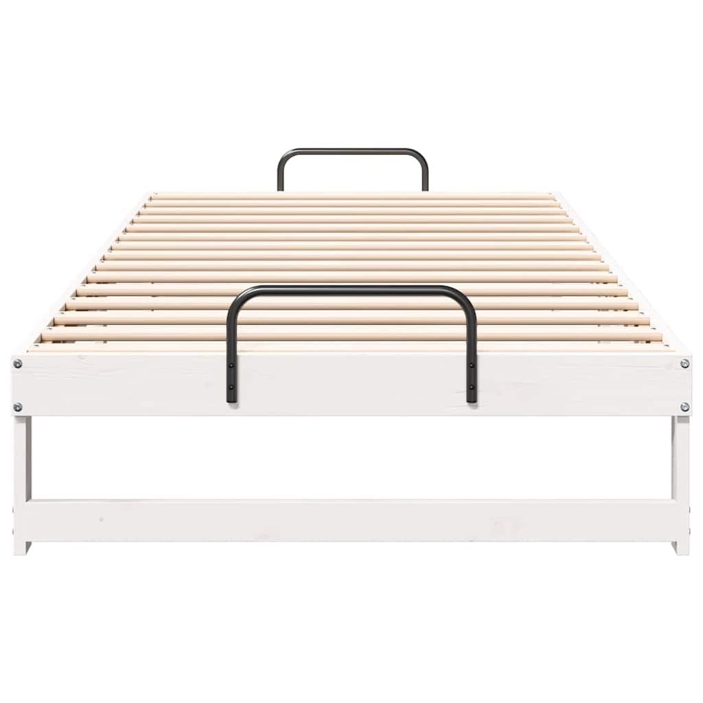 Estructura de cama 100 x 200 cm Madera de pino macizo