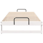 Estructura de cama 100 x 200 cm Madera de pino macizo