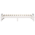 Estructura de cama 100 x 200 cm Madera de pino macizo